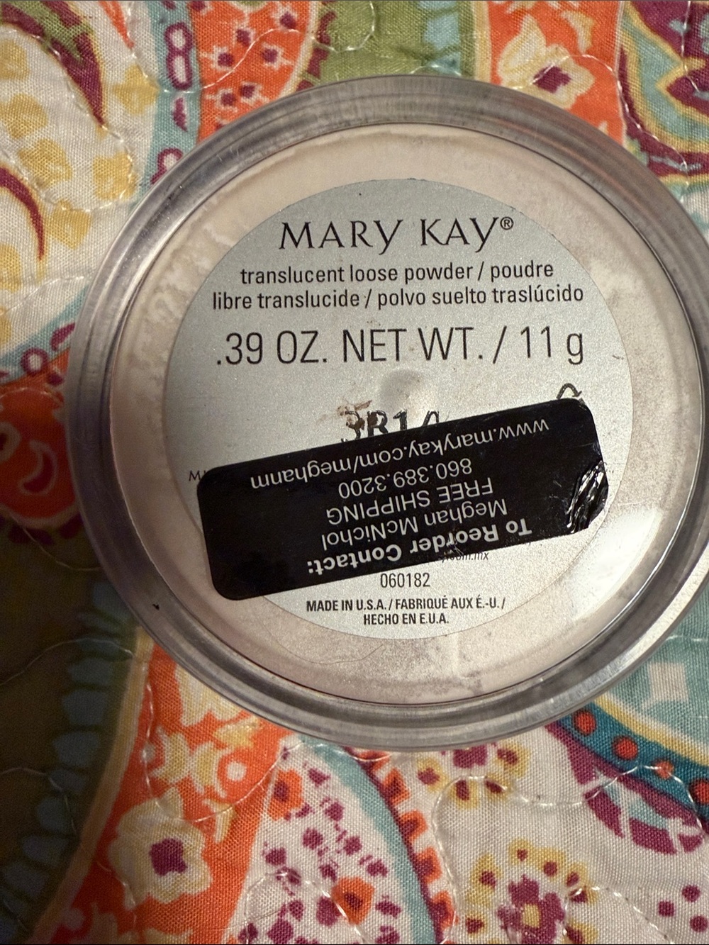 Mary Kay Translucent Loose Powder